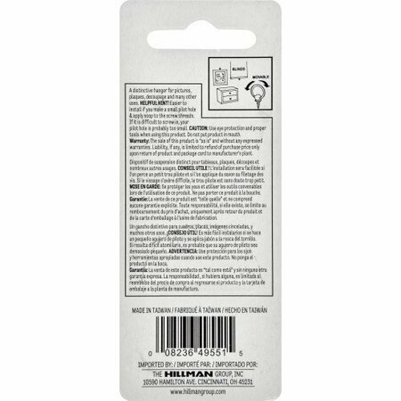 Hillman AnchorWire Antique Round Ring Hanger 2 pk, 10PK 122214